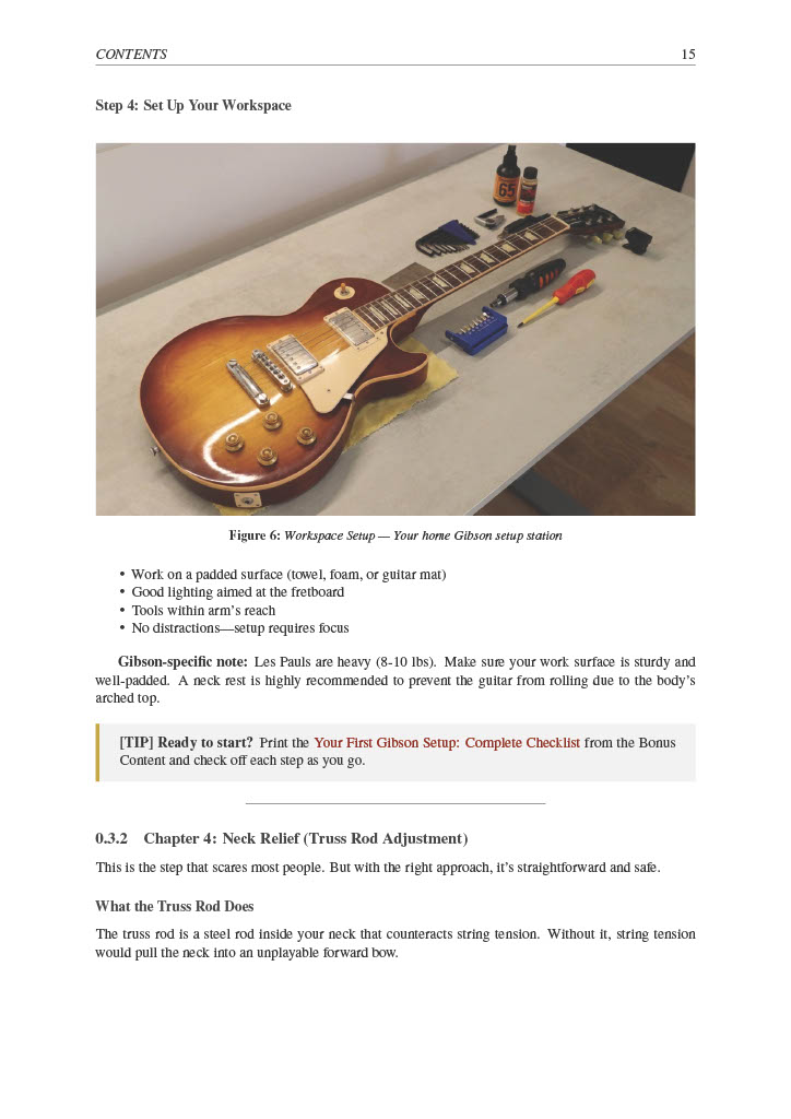 Gibson Setup Guide — Workbench Reference