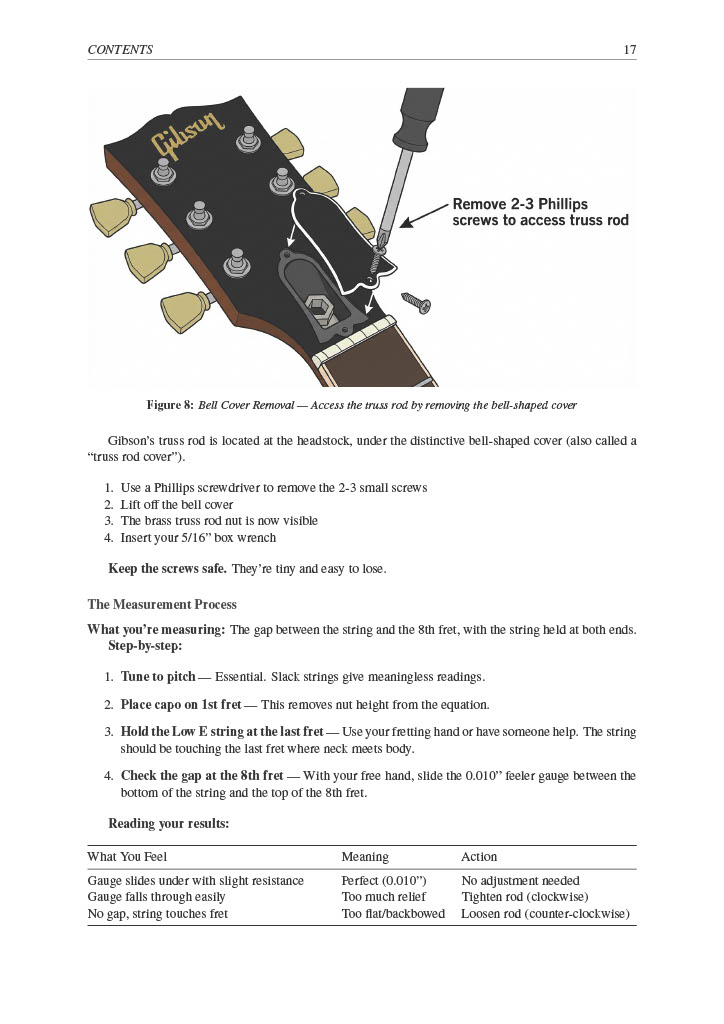 Gibson Setup Guide — Pickup Heights